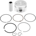 Kit d'assemblage de piston, kit d'assemblage de joint de bague de piston de moto pour moteur ybr125 ybr ...