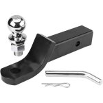 Kit d'attelage de remorque 6000 lb, récepteur d'attelage à boule de 2' / 50 mm pour attelage de remorque ... Kit d'attelage de remorque 6000 lb, récepteur d'attelage à boule de 2' / 50 mm pour attelage de remorque ...