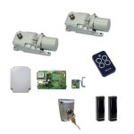 5170208 kit genius faac roller 5170208 moteur enterr� pour automatisme de portail battant
