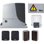 Nice ? kit de motorisation de portail coulissant 600 kg ? alimentation 24v ? moteur �lectrom�canique ...