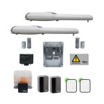 Kit d'automatisation pour portail wg4000 230v 220v 2mt wingo 4000 nice wingo4bdkit