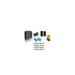 Came kit automatisme de portail coulissant bxv6 + 4m cremaillere + 1 top connect 600kg 24v bxv600