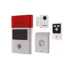 Kit autonome sans - fil triple sirne dtecteur ouverture choc porte et fentre tlcommande (gamme bt) ...