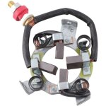 Kit de balais de carbone pour moteur, support de dmarreur  alsage central de 45mm, rparation pour ...