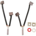 Kit de balais de charbon, balais de charbon m�talliques pour treuil atv de 2000 � 5000lb, jeu de balais ...