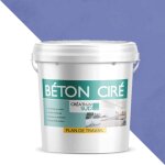 Kit b�ton cir� - cr�dence et plan de travail - 5m� (en 2 couches) - lavande - creation sud