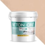Kit b�ton cir� - cr�dence et plan de travail - 5m� (en 2 couches) - p�che - creation sud