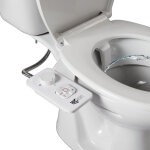 Kit bidet douchette slim pour abattant 'jet' coloris blanc. Kit bidet douchette slim pour abattant 'jet' coloris blanc.