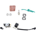 Kit de bobine d'allumage et carburateur pour tron�onneuse stihl fs55, fs38, fs45, fs46, km55, pi�ces ...