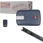 Kit botticelli smart bt a850 � courroie rail long motorisation porte de garage bft 24v