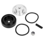 Kit de cache - prise pour essuie - glace arrire de vhicule, accessoire adapt  honda (argent)