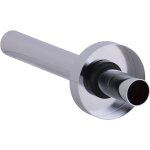 Kit cache tube chrom 2 rosaces pour radiateur noyon & thiebault