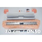 Kit pour caniveau horizontal � 50 kerdi - line - h sans grille schluter 70cm