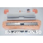 Kit pour caniveau horizontal � 50 kerdi - line - h sans grille schluter 80cm