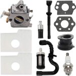 Kit de carburateur c1q - s57b pour trononneuse stihl ms180 / ms170 / ms 170c / ms 180c / 017 / 018, ...
