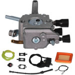 Kit carburateur avec filtre � air et bobine d?allumage pour d�broussailleuse stihl fs120 / fs200 / fs250 ...
