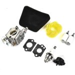 Kit carburateur avec filtre � air pour tron�onneuse partner 351 352 370 371 390 391 401 420 422 pour ...