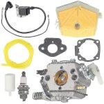 Kit carburateur walbro wt170 pour tron�onneuse husqvarna 50 51 55 61 254 257 261 262 (neuf). comprend ...