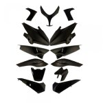 Kit car�nage one pour scooter yamaha 500 tmax 2008 � 2011 noir