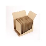 Mottez ? kit carton 36l ? croisillon pour 12 � 13 assiettes � 28 cm ? rangement s�curis� ? protection ...