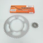 Kit cha�ne sifam pour moto mbk 50 xlimit 2002 12x50 pas 420