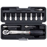 Kit de cl� dynamom�trique 1 / 4'' pour v�lo, couple de serrage 2 - 24 nm, outils de r�paration multifonctionne ...