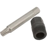 Kit de cl� de poulie alternateur 33 dents de dents de slip de perceuse de perceuse de perceur de perceur ...