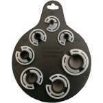 Kit de clips pour demontage tuyau de climatisation 7 pieces