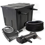 Sunsun - kit complet: cbf - 350 filtre de bassin jusqu'à 12000 l biologique, ctf - 8000 supereco pompe ... Sunsun - kit complet: cbf - 350 filtre de bassin jusqu'à 12000 l biologique, ctf - 8000 supereco pompe ...