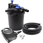 Sunsun kit complet: cpf - 2500 filtre de bassin à pression jusqu?à 6000 l avec 11 watt lampe uv, neo3800 ... Sunsun kit complet: cpf - 2500 filtre de bassin à pression jusqu?à 6000 l avec 11 watt lampe uv, neo3800 ...