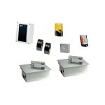 Kit complet motorisation enterr irrversible 230v , 2 vantaux 2m50 under vds