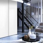 Kit complet panneaux japonais 60cm - beige - l115 x h250cm