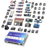 Kit de composants �lectroniques de temp�rature, module de capteur, carte d'horloge, 45 pi�ces, pour raspberry ...