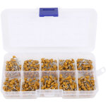 Kit de condensateurs en c�ramique, 500 pi�ces, assortiment multicouche 0. 1uf - 10uf, fournitures de ...