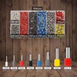 Kit de connecteurs �lectriques 1200 pi�ces, embouts � sertir, bornes �lectriques en pvc, connecteurs ...