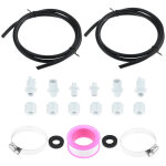 Kit de connexion pour chlorinateur hayward cl200 / cl220 ? inclut 2 colliers de selle, 2 clapets anti ...