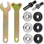 Kit convertisseur perceuse en meuleuse - bielle de conversion 6mm & 10mm avec cl�, adaptateur mandrin ...