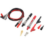 Kit de cordons de test pour multim�tre num�rique �lectronique p1300b avec pinces crocodiles et embouts ...