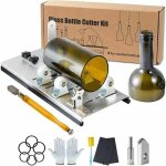 Kit de coupe pour bouteille en verre rglable outil de bricolage, ensemble de machine de dcoupe en acier ...