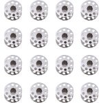 Kits de couture pour adultes, boîtier de bobine de rechange pour machine, 20 pièces, bobines en métal ... Kits de couture pour adultes, boîtier de bobine de rechange pour machine, 20 pièces, bobines en métal ...