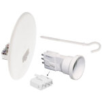 Kit couvercle dcl120 + piton 85 + douille e27 (53051)