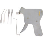 Kit de crochetage de serrure manuel en m�tal abs, ensemble de crochetage de pr�cision pour serrurier, ...