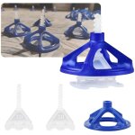 Kit croisillon carrelage autonivelant 2mm, 3mm x100 + cadran rutilisable x100, facile pour bricoleur ...