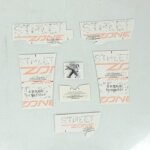 Kit d�co embl�me autocollant pour scooter peugeot 50 streetzone