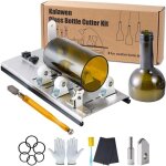 Kit de d�coupe r�glable pour bouteilles en verre outil de bricolage en acier inoxydable pour vin bi�re ...