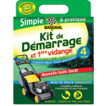 Kit de d�marrage tondeuse 4 temps - 1�re vidange