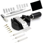 Kit de d�montage de montre (52 pi�ces) : outil de remplacement de bracelet de montre, outil de r�glage ...