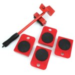 Kit de deplace meuble lourd, avec 4 pack de glisseurs mobiles lourds, outils de dplacement de meubles ...