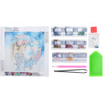 Kit diy peinture diamant 30x30cm - personnage cartoon dz553 pour d�cor murale cadeau cr�atif