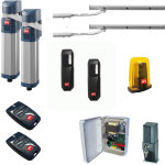 Kit e5 bt a18 motorisation portail battant pack glissieres bft - bft